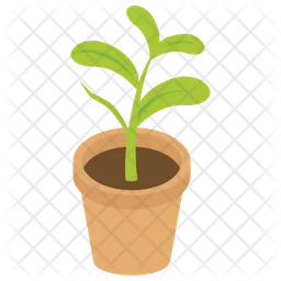 Pot Plant  Icon