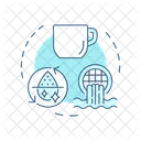 Potable water reuse  Icon