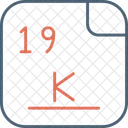 Potasio  Icono