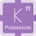 Potassium Preodic Table Preodic Elements Icon