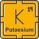 Potassium Preodic Table Preodic Elements Icon
