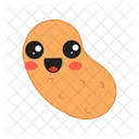Potato Happy Vegetable Icon
