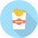 Potato Restaurant Concept Icon