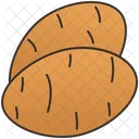 Potato Brown Tubers Icon