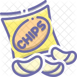 Potato Chips  Icon