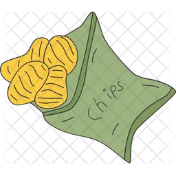Potato chips  Icon