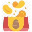 Potato Chips Snack Junk Food Icon