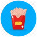 Potato Fries French Fries Fries Box Icon
