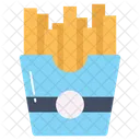 Fries Chips Snacks Icon