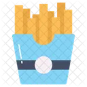 Fries Chips Snacks Icon