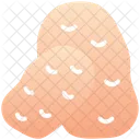 Potato Food Indian Icon
