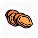 Potato Slices  Icon