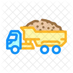 Potato Truck  Icon