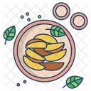 Potato Wedges Icon
