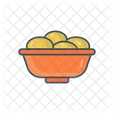 Bowl Potatoes Vegetable Icon