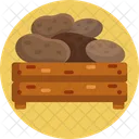 Country Side Potatoes Food Icon