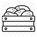 Potatoes Crate Tuber Icon