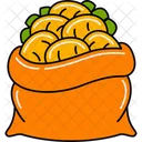 Potatoes in bag  Icon