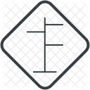 Poteau Indicateur Panneau Indicateur Direction Icône