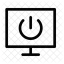 Potencia De Pantalla Pantalla Visualizacion Icono