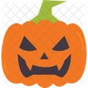 Pumpkin Halloween Scary Icon