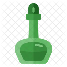 Potion In Bottle  Icon