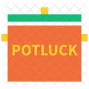 Potluck Food Gathering Icon