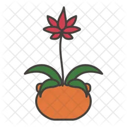 Potted Flower  Icon