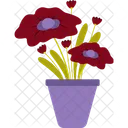 Potted Flowers Potted Plant Indoor Plant Icon