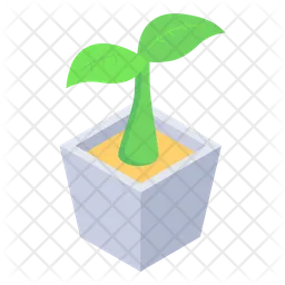 Potted Plant  Icon