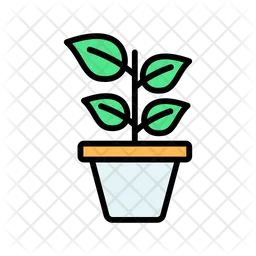 Potted Plant  Icon