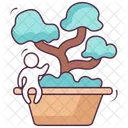 Potted Plant Plant Growth Growing Plant Icon