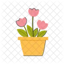 Potted Tulips  Icon