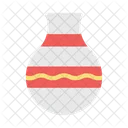 Pottery Vase Design Icon