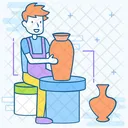 Pottery Clay Pots Earthenware Icon