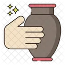 Pottery Clay Ceramic Icon