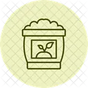 Potting Mix Soil Icon