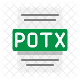 Potx ファイル  アイコン