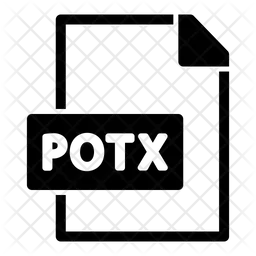 Potx File  Icon