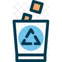 Poubelle Dechets Recyclage Icône