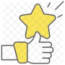 Pouce Leve Jaime Commentaires Icône