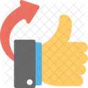 Pouce Leve Approuve Icône
