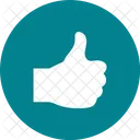 Pouce Leve Commentaires Icône