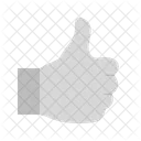 Pouce Leve Commentaires Icône