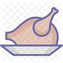 Poulet Grillades Roti Icon