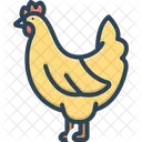 Poultry Hen Chicken Icon