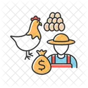 Poultry Farming Icon