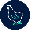 Poultry Farm Agriculture Icon