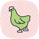 Poultry Farm Agriculture Icon
