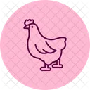 Poultry Farm Agriculture Icon